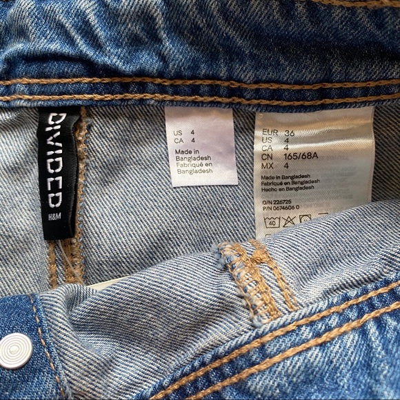 DENIM A-LINE SKIRT - Picture 5 of 8